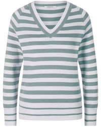 Peter Hahn - V-Pullover Aus 100% Supima-Baumwolle - Lyst