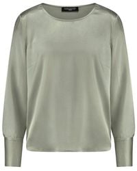 Fadenmeister Berlin - Bluse Zum Schlupfen Aus Seide - Lyst