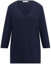 Emilia Lay - V-Pullover Mit 3/4-Arm, Gr. M - Lyst