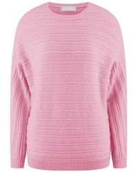 include - Rundhals-Pullover Kaschmir - Lyst