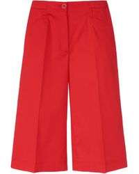 Damen Bekleidung Kurze Hosen Knielange Shorts und lange Shorts Peter Hahn Synthetik Bermudas passform barbara in Rot 