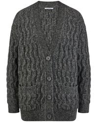 Peter Hahn - Strickjacke, Gr - Lyst