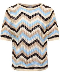 Rabe - Rundhals-Pullover - Lyst