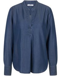 Peter Hahn - Jeansbluse - Lyst