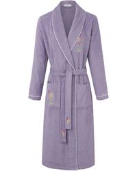Peter Hahn Bademantel größe - Lila