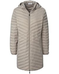 Peter Hahn - Daunen-Long-Steppjacke - Lyst