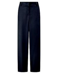 Peter Hahn - Enkellange Modern Fit-Broek Van - Lyst