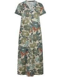 Green Cotton - Jersey Jurk Maria Van - Lyst