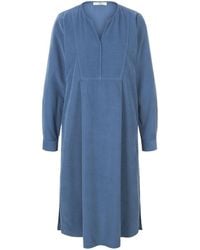 Peter Hahn - Cord-kleid - Lyst