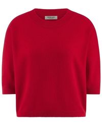 Peter Hahn - Rundhals-Pullover Aus 100% Kaschmir - Lyst
