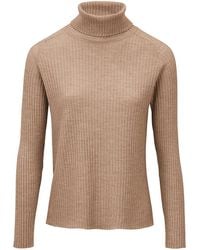 Peter Hahn - Rollkragen-Pullover Aus 100% Schurwolle-Merino - Lyst