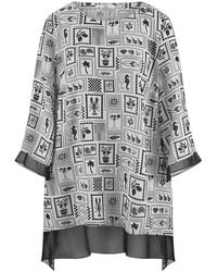 Emilia Lay - Long-bluse 3/4-arm - Lyst