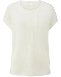 Peter Hahn - Stricktop Aus 100% Leinen - Lyst