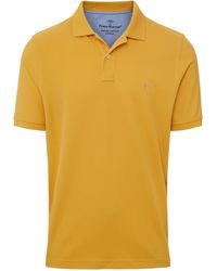 Fynch-Hatton Polo-shirt 1/2-arm - Gelb