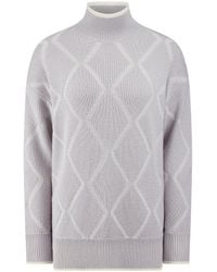 Basler - Long-Strickpullover - Lyst