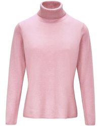 Peter Hahn - Rollkragen-Pullover Aus Schurwolle Und Kaschmir - Lyst