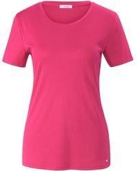 efixelle Rundhals-shirt 1/2-arm - Pink
