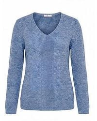 Emilia Lay - Trui V-Hals Van - Lyst