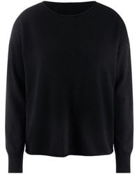 Peter Hahn - Pullover U-Boot-Ausschnitt Aus Schurwolle - Lyst
