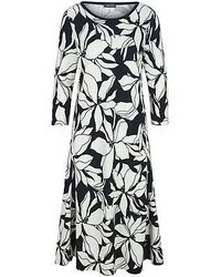 Basler - Midi-Jersey Jurk Van - Lyst
