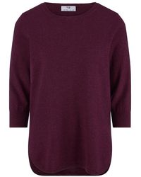 Peter Hahn - Rundhals-Pullover Aus Seide Und Kaschmir, Gr. S - Lyst