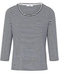 Peter Hahn - Shirt Ronde Hals En 3/4-Mouwen Van - Lyst