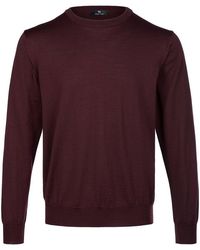 Peter Hahn - Rundhals-Pullover - Lyst