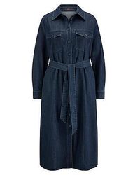 Emilia Lay - Jeansjurk Lange Mouwen Van - Lyst