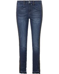Glücksmoment - Knöchellange Jeans Modell Gill denim - Lyst