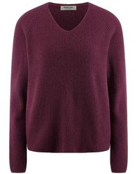 Peter Hahn - V-Pullover Aus 100% Kaschmir - Lyst