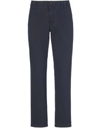 Le pantalon gabardine coton taille 25 Club of Comfort pour homme en coloris Bleu élégants et chinos Pantalons casual Homme Vêtements Pantalons décontractés 