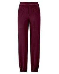 Peter Hahn - Enkellange Modern Fit-Broek Van - Lyst