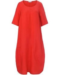Anna Aura - Kleid mit 3/4-arm, , gr. 40, leinen - Lyst
