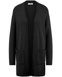 Peter Hahn - Long-Strickjacke - Lyst