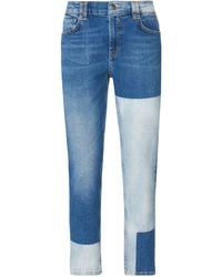 DAY.LIKE Slim fit-7/8-jeans - Blau