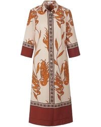 Peter Hahn - Kleid 3/4-arm - Lyst