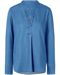 Peter Hahn - Jeansbluse - Lyst