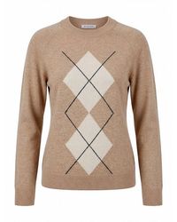 Peter Hahn - Rundhals-Pullover - Lyst