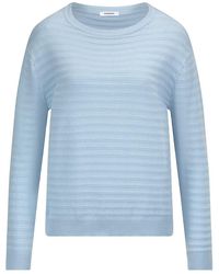 Peter Hahn - Rundhals-Pullover Aus 100% Supima-­Baumwolle - Lyst