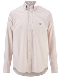 GANT - Overhemd 100% Katoen Van - Lyst