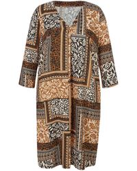 Emilia Lay - Kleid V-Ausschnitt - Lyst