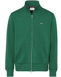 GANT - Sweatvest Hoogsluitende Rits Van - Lyst