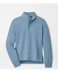 Peter Millar - Flora Knit Half-Zip Pullover - Lyst