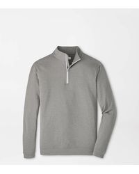 Peter Millar - Perth Mélange Performance Quarter-Zip - Lyst