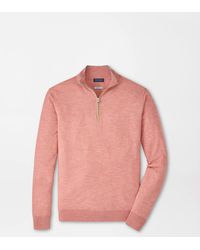 Peter Millar - Excursionist Flex Quarter-Zip Jumper - Lyst