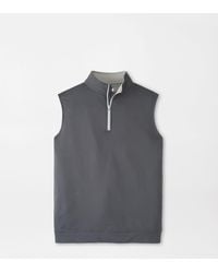 Peter Millar - Galway Stretch Loop Terry Quarter-Zip Gilet - Lyst