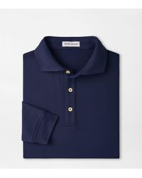 Peter Millar - Lyons Performance Jersey Long-Sleeve Polo - Lyst
