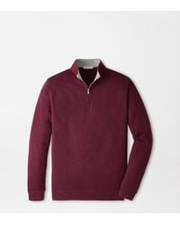 Peter Millar - Crown Comfort Quarter-Zip Pullover - Lyst