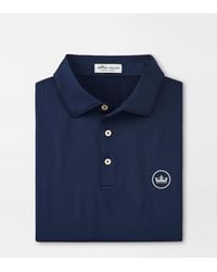Peter Millar - Crown Seal Solid Performance Jersey Polo - Lyst