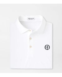 Peter Millar - The Open Solid Performance Jersey Polo - Lyst
